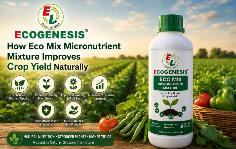 How Eco Mix Micronutrient Mixture Improves Crop Yield Naturally