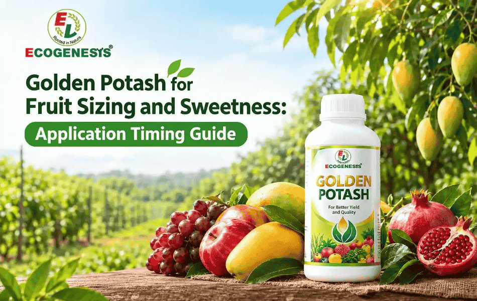 Golden Potash for Fruit Sizing and Sweetness: Application Timing Guide
